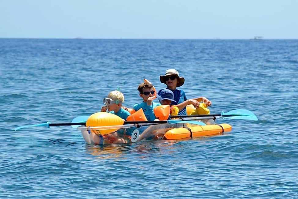 Bali/Amed: Transparent Kayak Experience - What You’ll See Under (and Above) the Clear Hull